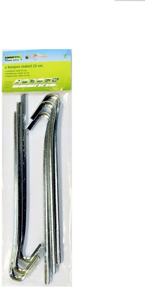 Campking Rotspen Stabiel - 23 cm - 6 stuks van Campking — afbeelding 4