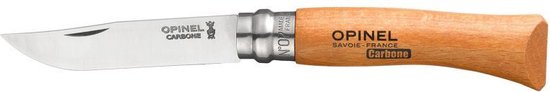 Opinel No.6 Zakmes - Carbonstaal Hout Blister - Opinel