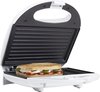 Tristar Camping Tosti-ijzer SA-3050 - Geschikt voor 2 tosti’s - Anti-aanbaklaag - Met grillplaat - 750W - Wit