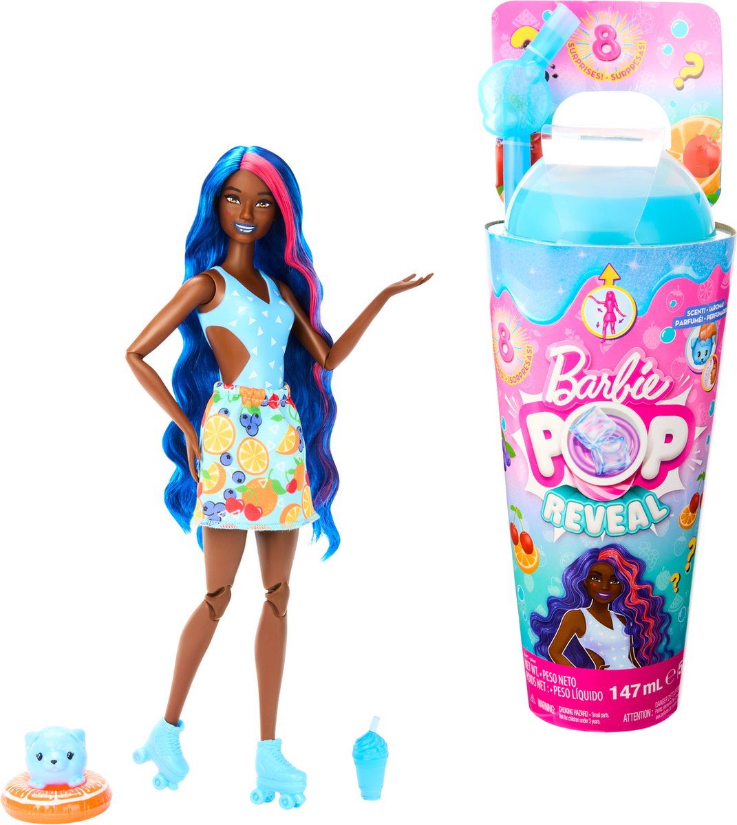 Barbie Pop Reveal Juicy Fruits Fruit Punch
