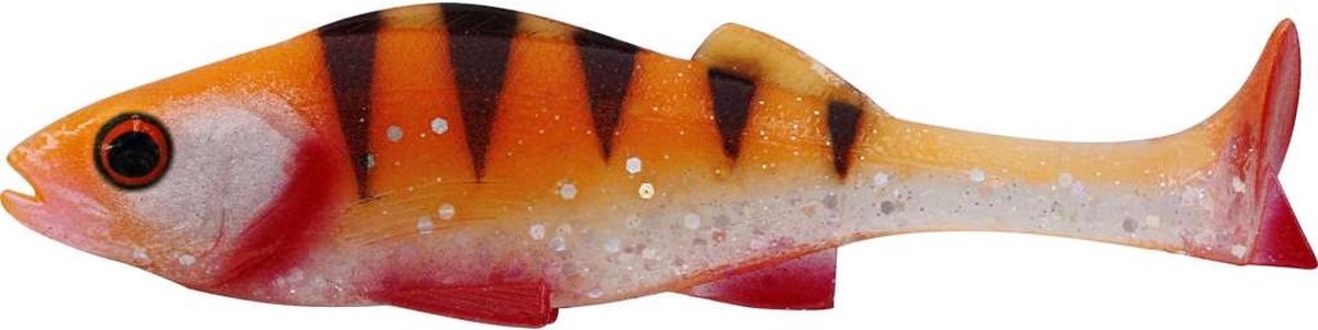 Westin Original Perch 12cm 19g – Ultra Realistische Baarsimitatie voor Snoek, Snoekbaars en Grote Baars - Kleur : T Orange Perch