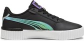 PUMA Carina 2.0 Deep Dive Jr FALSE Sneakers - PUMA Black-Ultraviolet-Turquoise Surf - Maat 36