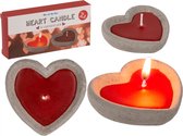 Kaars in hartvorm - hartkaars - liefde - love - cadeau