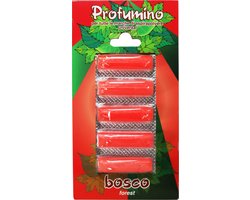 Stofzuiger geurstaafjes - Bosgeur - 1x 5 stuks - universeel luchtverfrisser geur - parfum geur verfrisser geurverfrisser voor stofzuigers - stofzuigerverfrisser