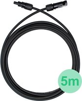 LDY - Solar kabel - 4mm zwart 5 meter met MC4 stekkers