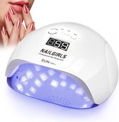 Timé - Nagellamp - UV Lamp voor Nagels - Gellak - Polygel - Krachtige UV Lamp - Nageldroger