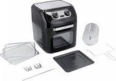 Just Perfecto 12-in-1 Airfryer Oven XXL 12l - 1800W - Inclusief 7 Accessoires - RVS
