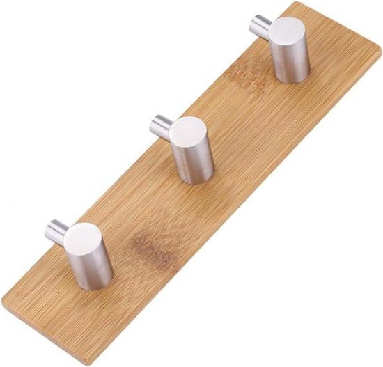 Zelfklevende mini-haken, 30 stuks, zilver, rond, geen boren nodig