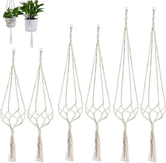 Solid Oak: Macramé Plant Hanger Kit - Twists