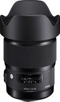 Sigma 20mm F1.4 DG HSM - Art Nikon F-mount - Camera lens