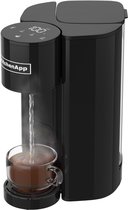 Heetwaterdispenser - Moederdag cadeautje - Heetwatertap - Instant waterkoker - Waterkoker met temperatuurregeling - Inclusief filter - 2,7L - Zwart