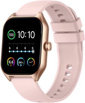 Royal Supplies C50 - Smartwatch- Smartwatch Dames & Heren - Screenprotector - 2024- Bellen- HD Touchscreen - Horloge - Stappenteller - Bloeddrukmeter - Saturatiemeter - IOS & Android - Rose goud