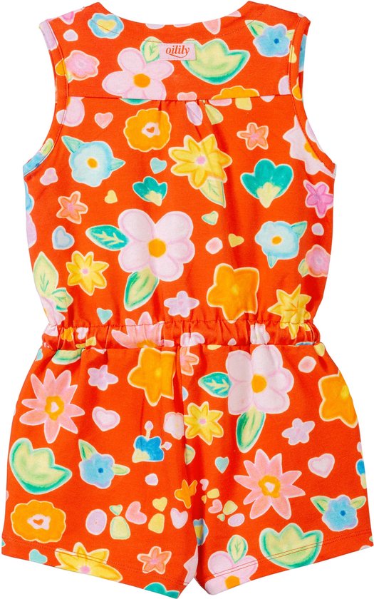 Oilily Picture - jersey - Meisjes - Oranje - 116