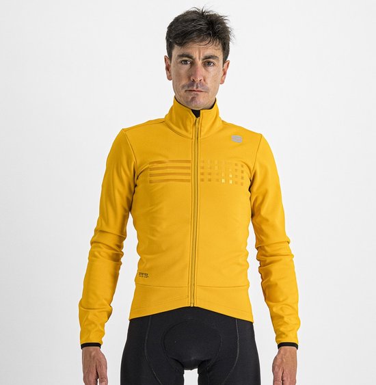 Sportful Veste de cyclisme hiver hommes Or - TEMPO JACKET DARK GOLD - XL