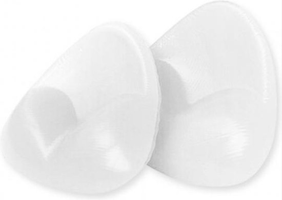 CHPN - BH pads - Pads voor een groter decolleté - Bikini Push-Up - 1/1,5 Cup Extra - Extra Volume - Beha-Pads - Transparant - 2 stuks - Siliconen