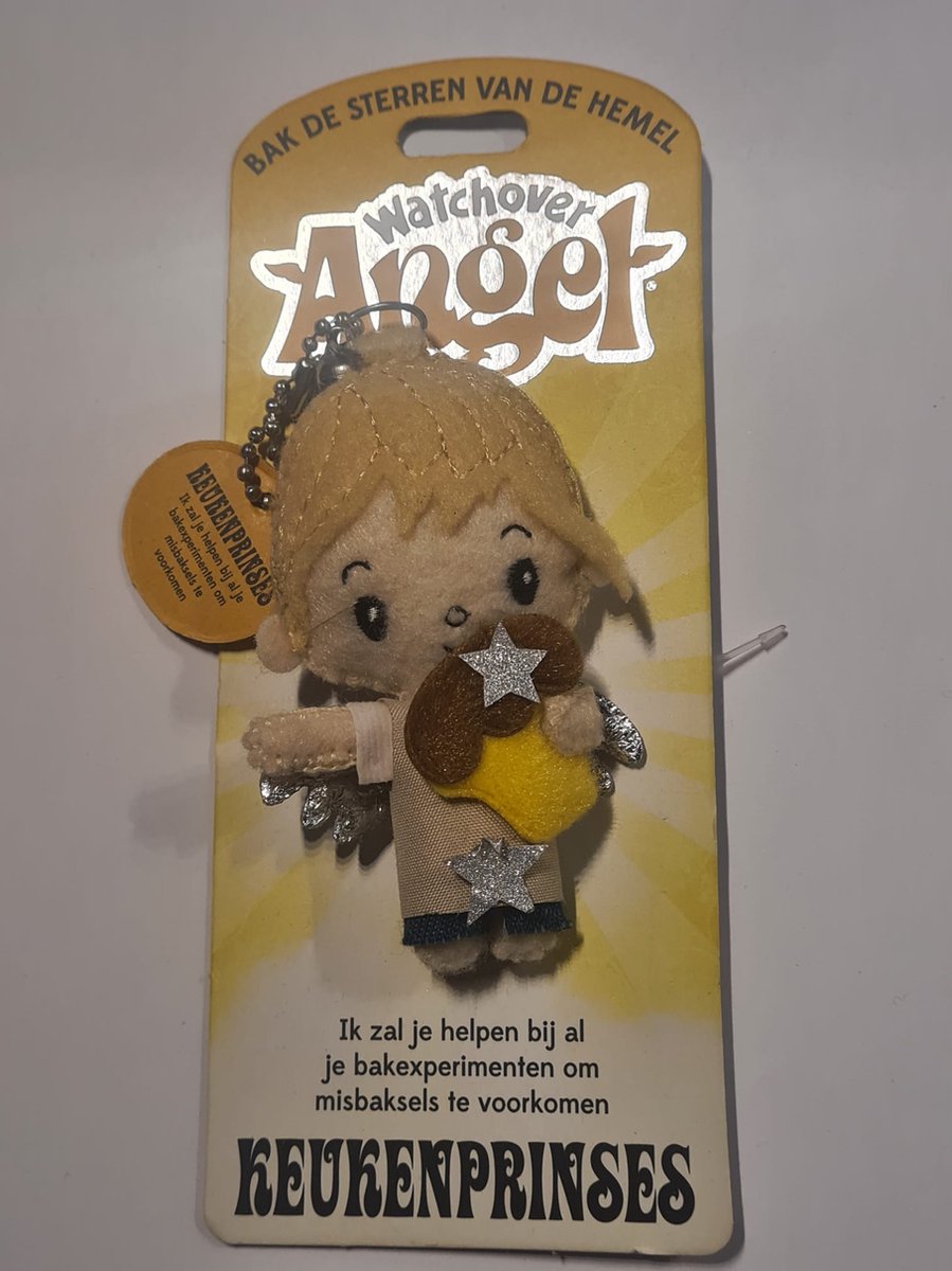 Watchover Angels "Keukenprinses" Sleutelhanger / Gelukspoppetje