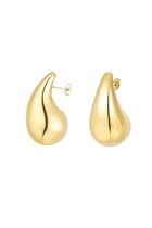 Boucles d'oreilles pendantes grandes - or - boucles d'oreilles or - boucle d'oreille goutte -