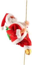 Kerstfiguur - Kerstman - Rood - Kunststof - Kartoen - Kerstversiering - Decoratie