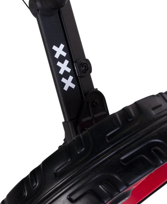 FastFold Dice AJAX Golftrolley - Zwart Rood van FastFold — afbeelding 4