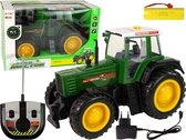 Tracteur dirigeable - 38x22,5x19cm - vert noir jaune