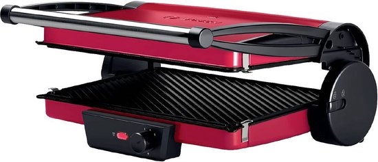 Bosch TCG4104 - Contactgrill Elektrisch - Zwart, Rood van Bosch — afbeelding 4