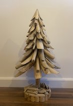 Handgemaakte houten (Kerst) boom - middel