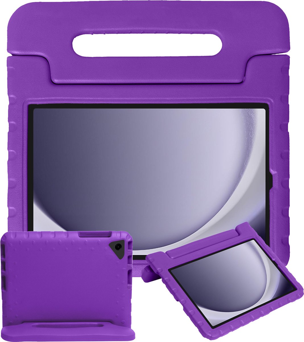 Pour Samsung Galaxy Tab A9 + EVA Étui pour tablette antichoc avec support  (violet)