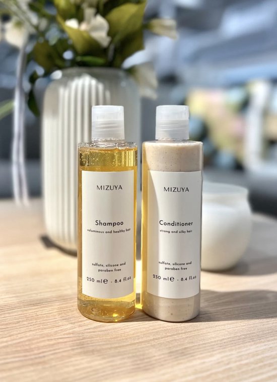 Mizuya Natuurlijke Conditioner Zacht En Gezond Haar Zonder Sulfaten