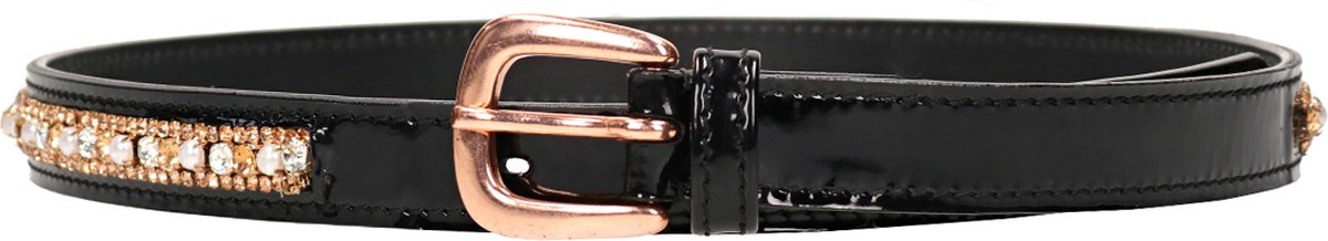 Epplejeck Riem Epplejeck Rosegold Ejrosier Zwart-goud