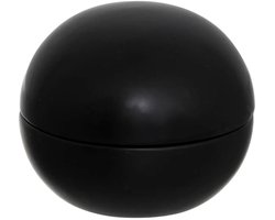 Atmosphera Cendrier Orme - Zwart - Céramique - Dia 10 cm