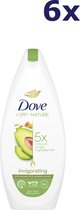 Gel douche Dove - Care By Nature - Revigorant - 6 x 225 ml