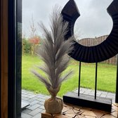 Sapin de Noël Plume - 48 cm de haut - gris clair