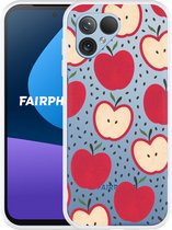 Cazy Hoesje geschikt voor Fairphone 5 Appels
