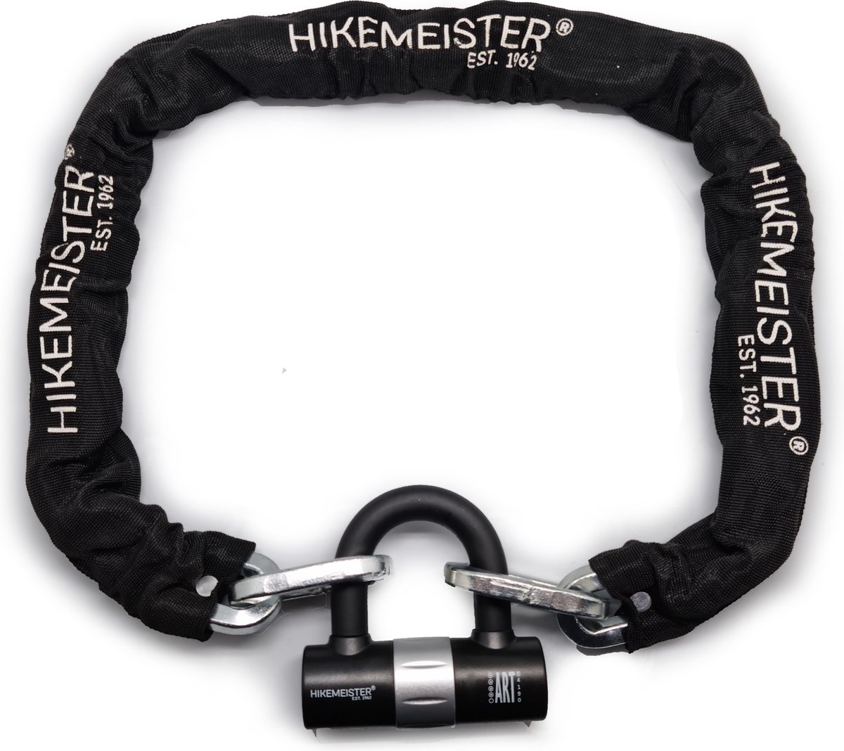 Hikemeister ® ART 4 Kettingslot 120 cm / Fietsslot / Scooterslot / Motorslot / Schijfremslot