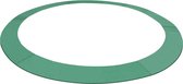 vidaXL - Veiligheidsmat - voor - 3,96 - m - ronde - trampoline - PE - groen