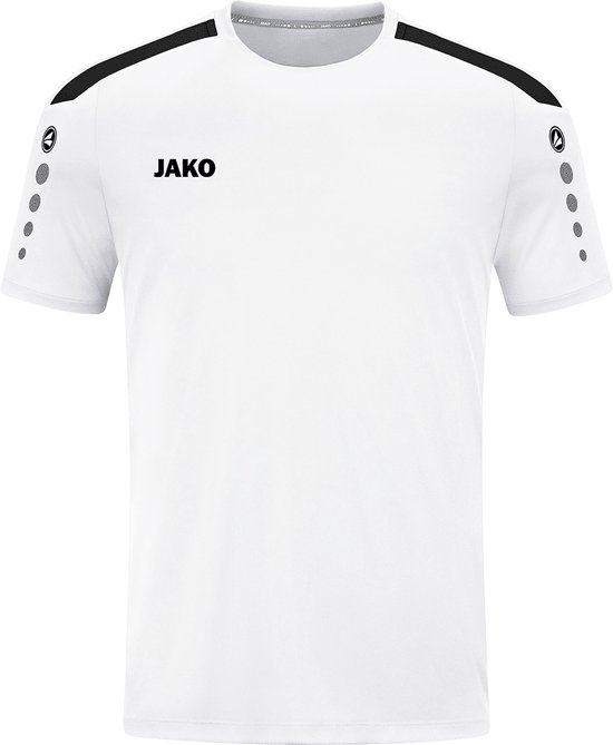 JAKO Shirt Power Korte Mouw Wit Maat 4XL