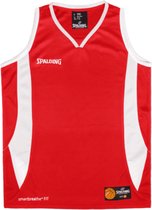 Spalding Jam Basketbalshirt Heren - Rood / Wit | Maat: XXL