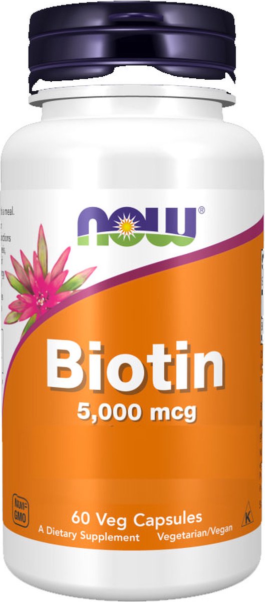 Goedkoopste Biotin 5000 mcg - 60 capsules