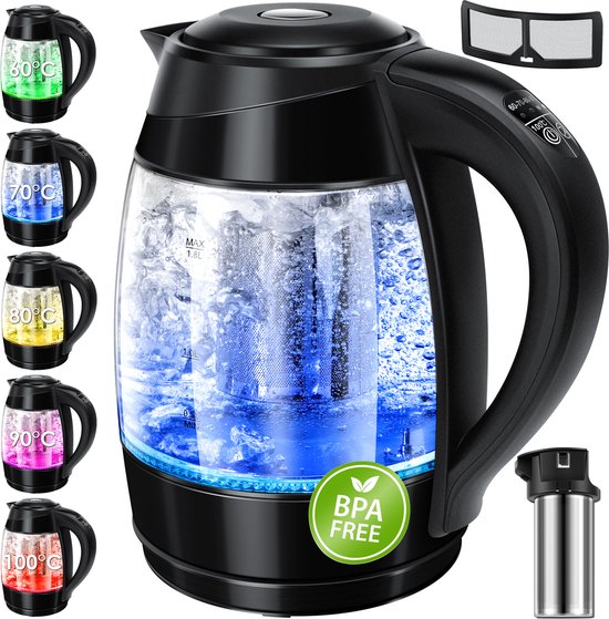 Riviera-et-Bar BBT350 Siena waterkoker met instelbare temperatuur