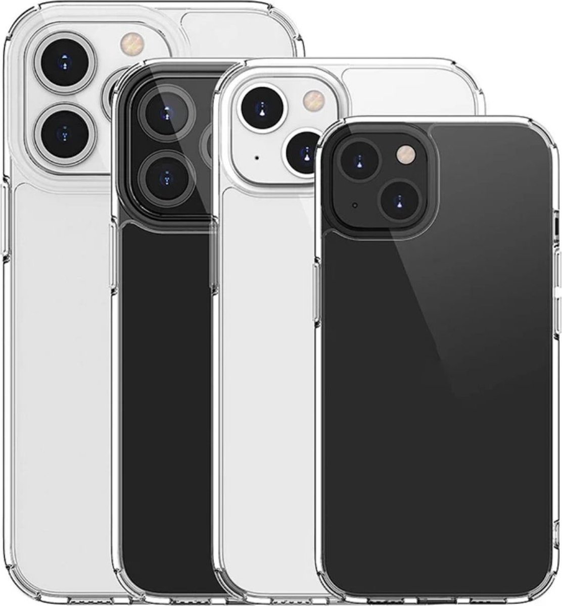 Iphone 13 pro max- Iphone 14 pro max silicone case transparant