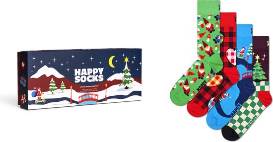 Happy Socks - 4-Pack Santa's Workshop Socks Gift Set mt 36-40
