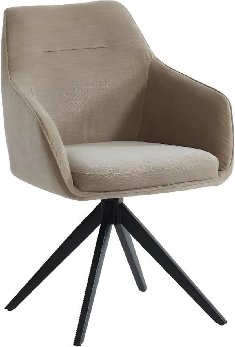 Eetkamerstoel Alex Beige microvezel kopen? | Goossens