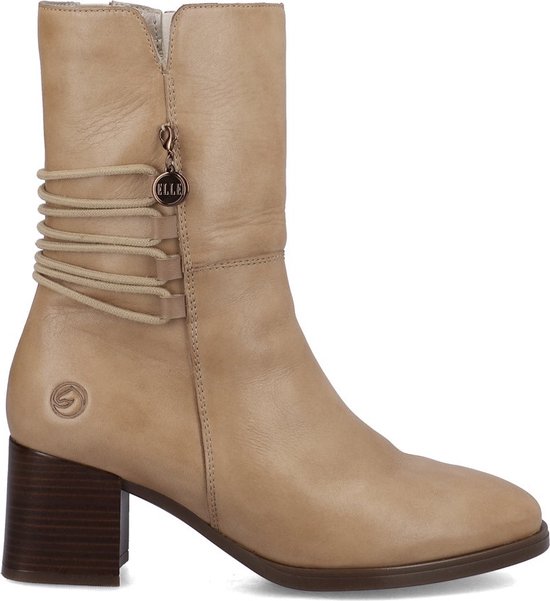 Botte Remonte By ELLE - Femme - Taupe - Taille 39 | bol.