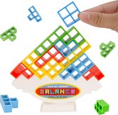 16 stks Balance game - Tetra Toren Spel Stapelen Blokken Stack Bouwstenen Tertis spel - Speelgoed Voor Kinderen