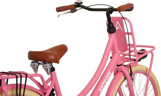 Antilope Cargo Transport 26 Inch Meisjesfiets Roze van Popal — afbeelding 5