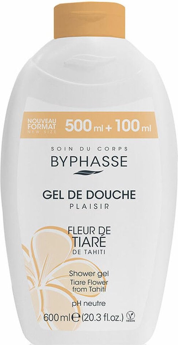 Douchegel Byphasse Plaisir Gardenia 600 ml