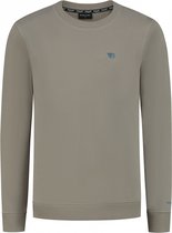 Ballin Amsterdam - Jongens Slim fit Sweaters Crewneck LS - Taupe - Maat 12