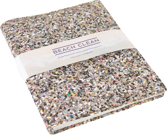 LIGA - Beach Clean Notitieschrift - Kurk - Multicolor