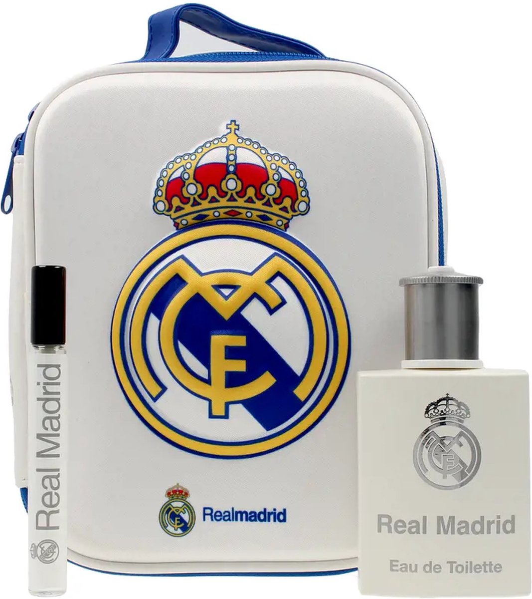 Real Madrid Coffret Cadeau - Eau de Toilette 100 ml & Stylo à