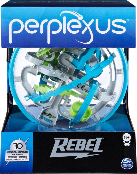 Perplexus - Rebel - Breinbreker - 3D-doolhofspel - Met 70 obstakels